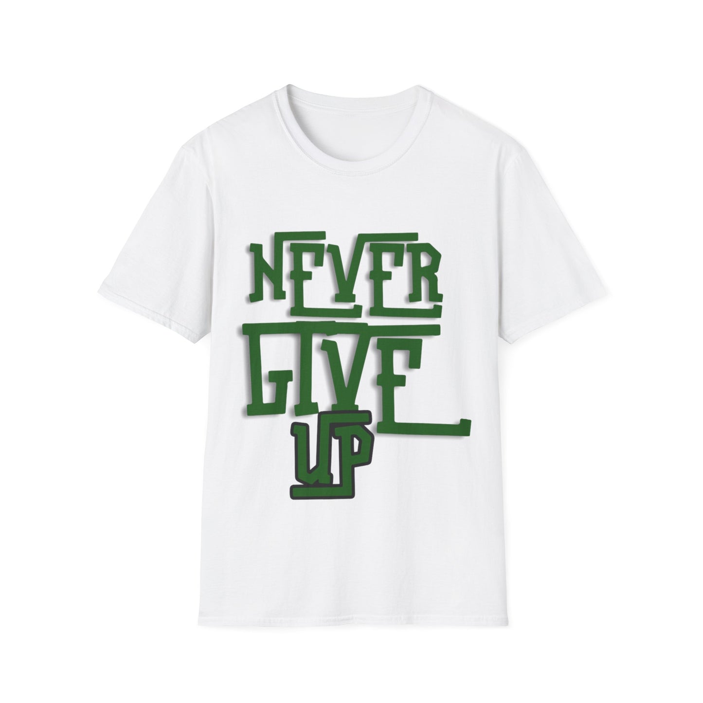 "Never Give Up" Unisex T-Shirt W