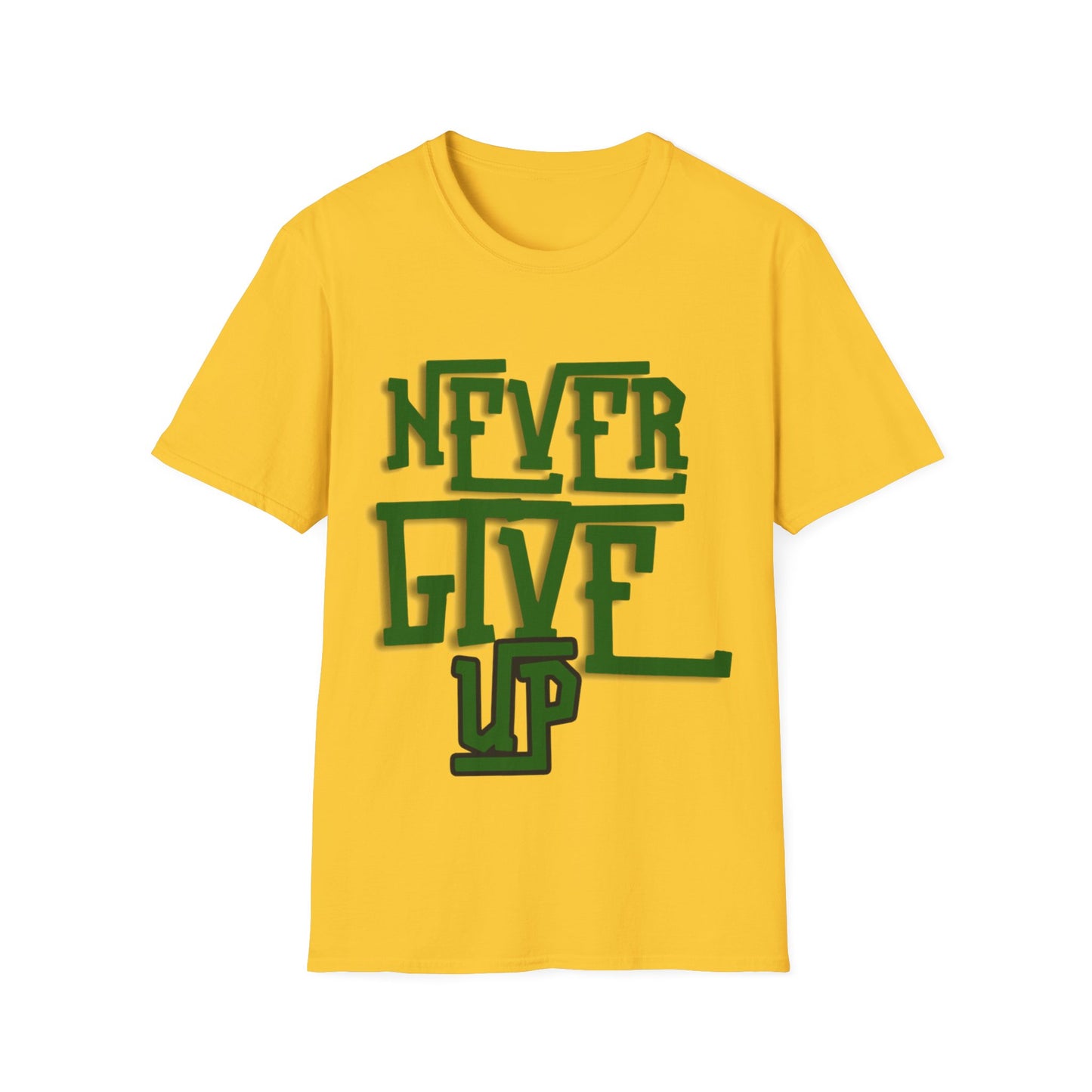 "Never Give Up" Unisex T-Shirt W