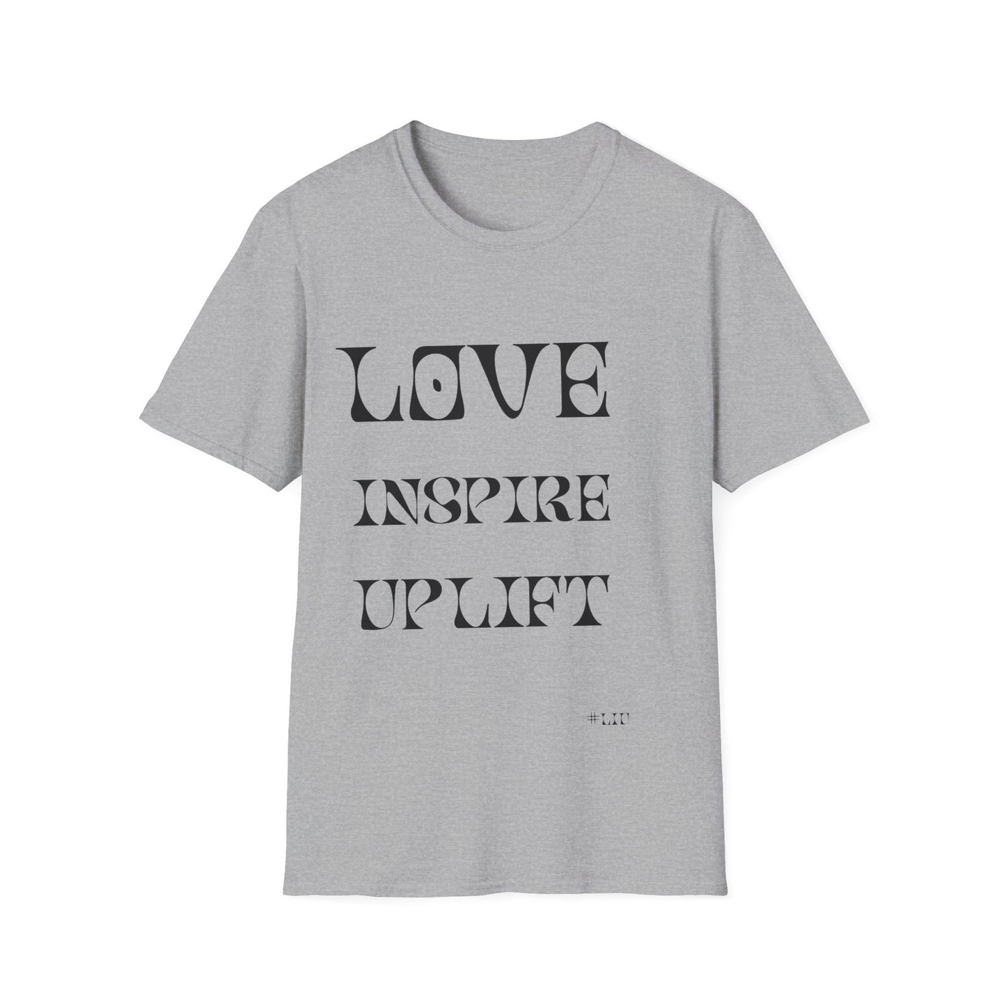 LIU Unisex Softstyle T-Shirt BLK