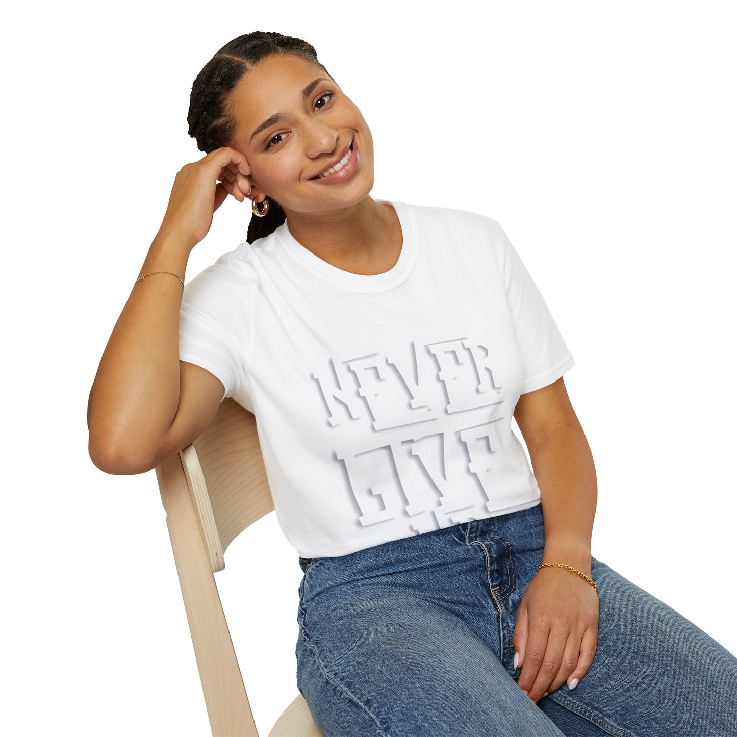 "Never Give Up" Unisex T-Shirt – W