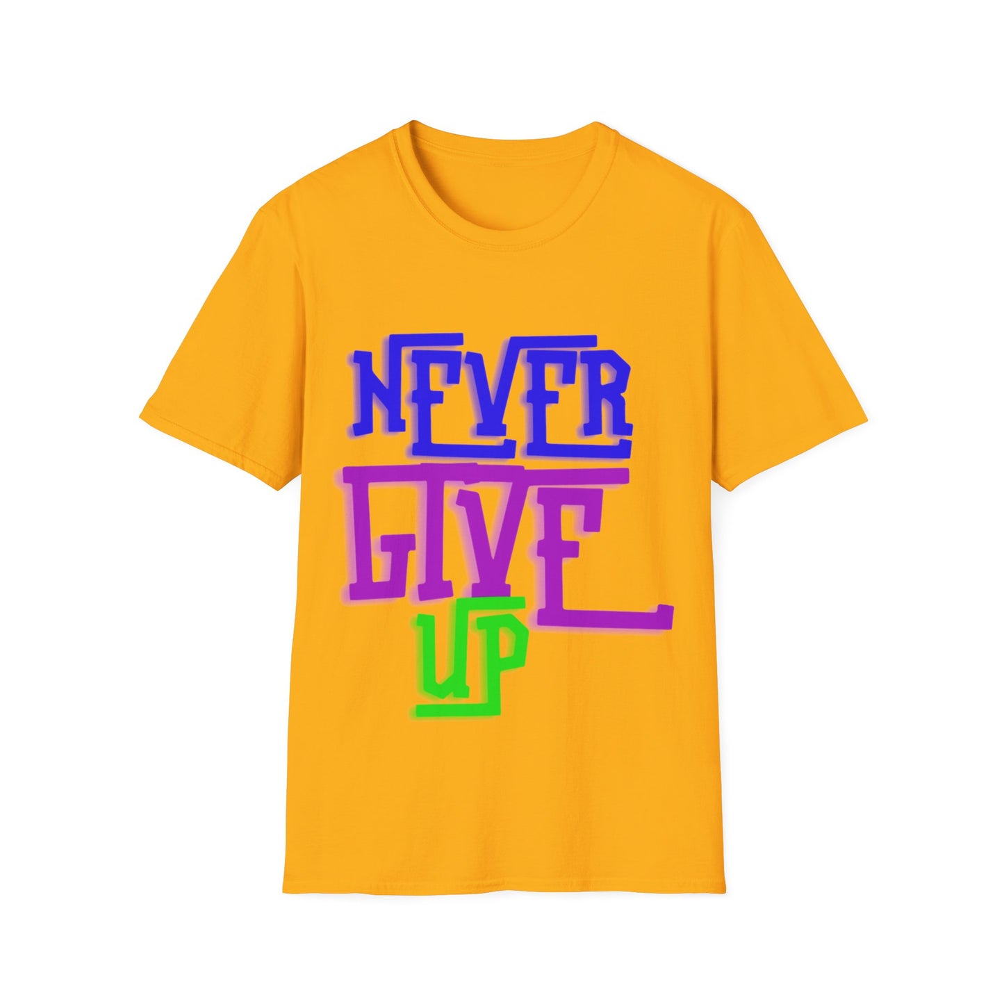 "Never Give Up" Unisex T-Shirt –PGB