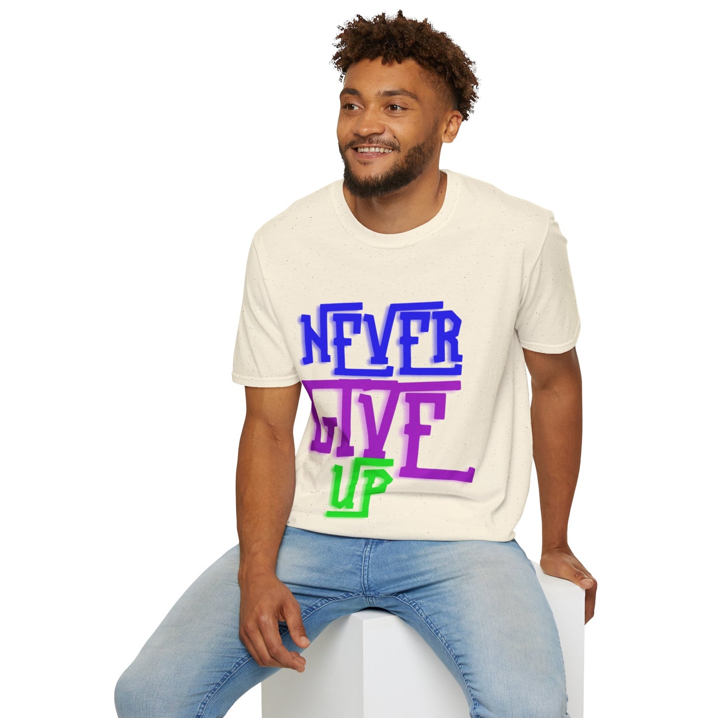 "Never Give Up" Unisex T-Shirt –PGB