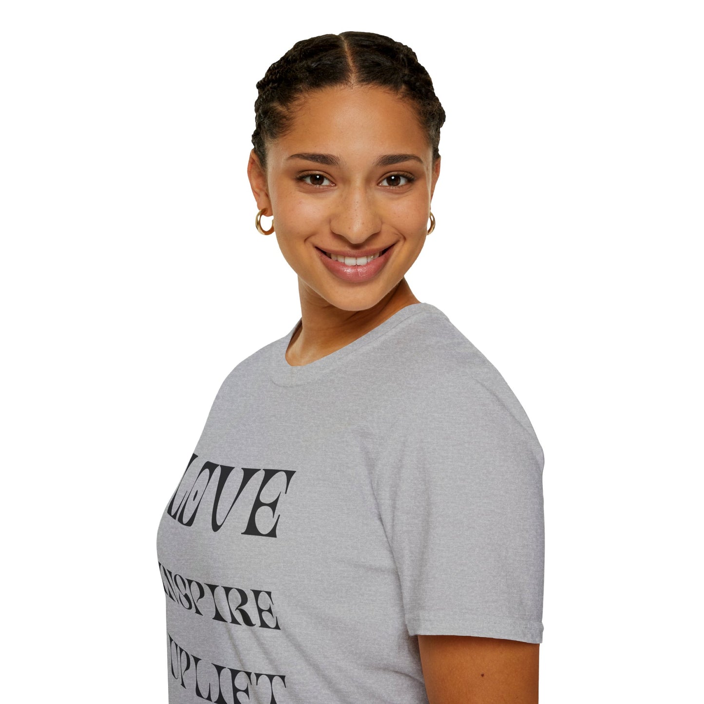 LIU Unisex Softstyle T-Shirt BLK