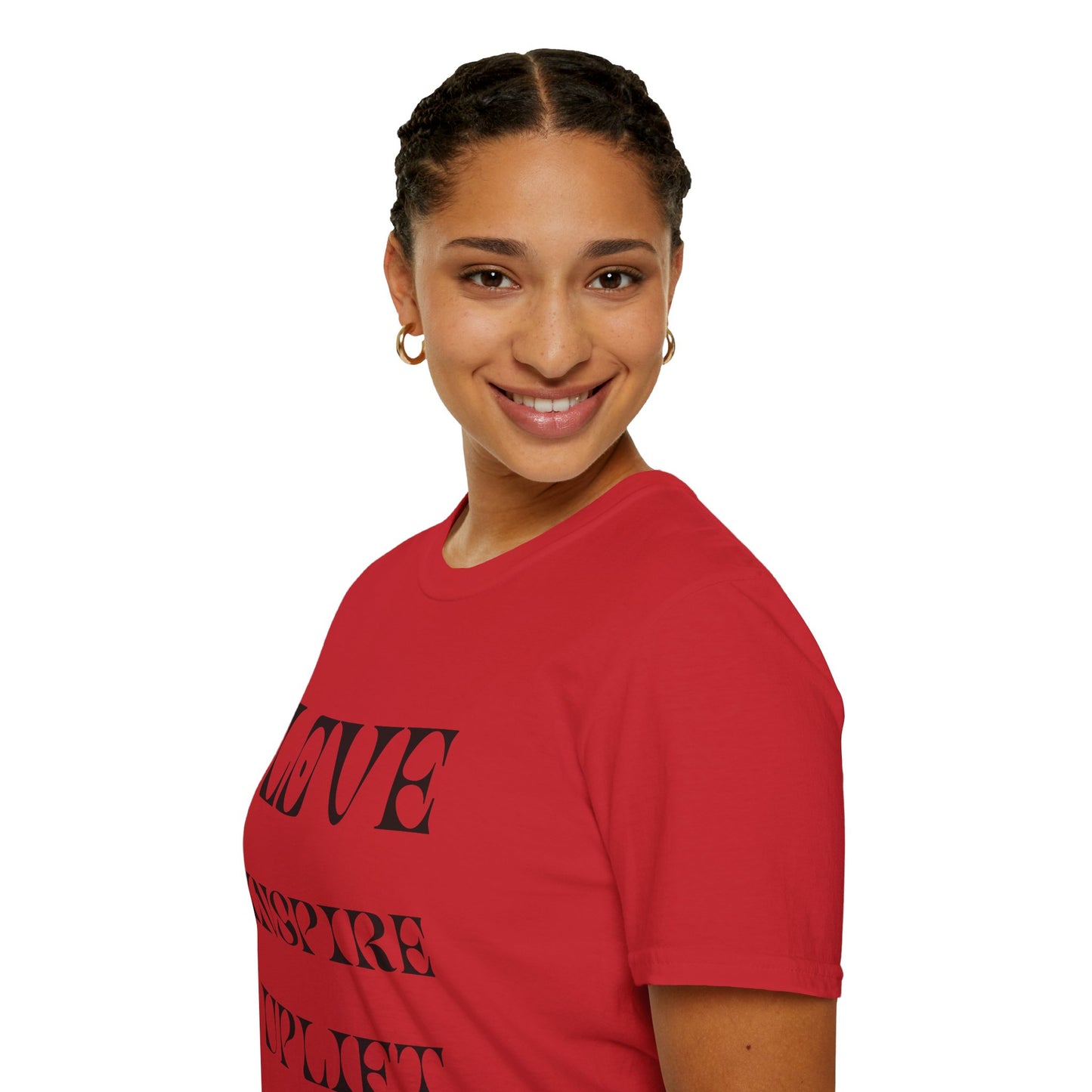 LIU Unisex Softstyle T-Shirt BLK