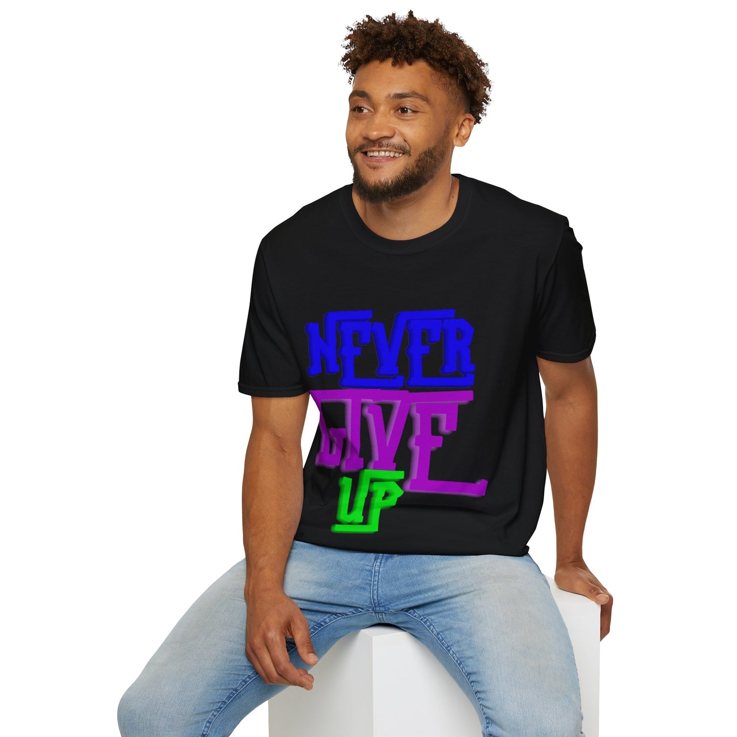 "Never Give Up" Unisex T-Shirt –PGB