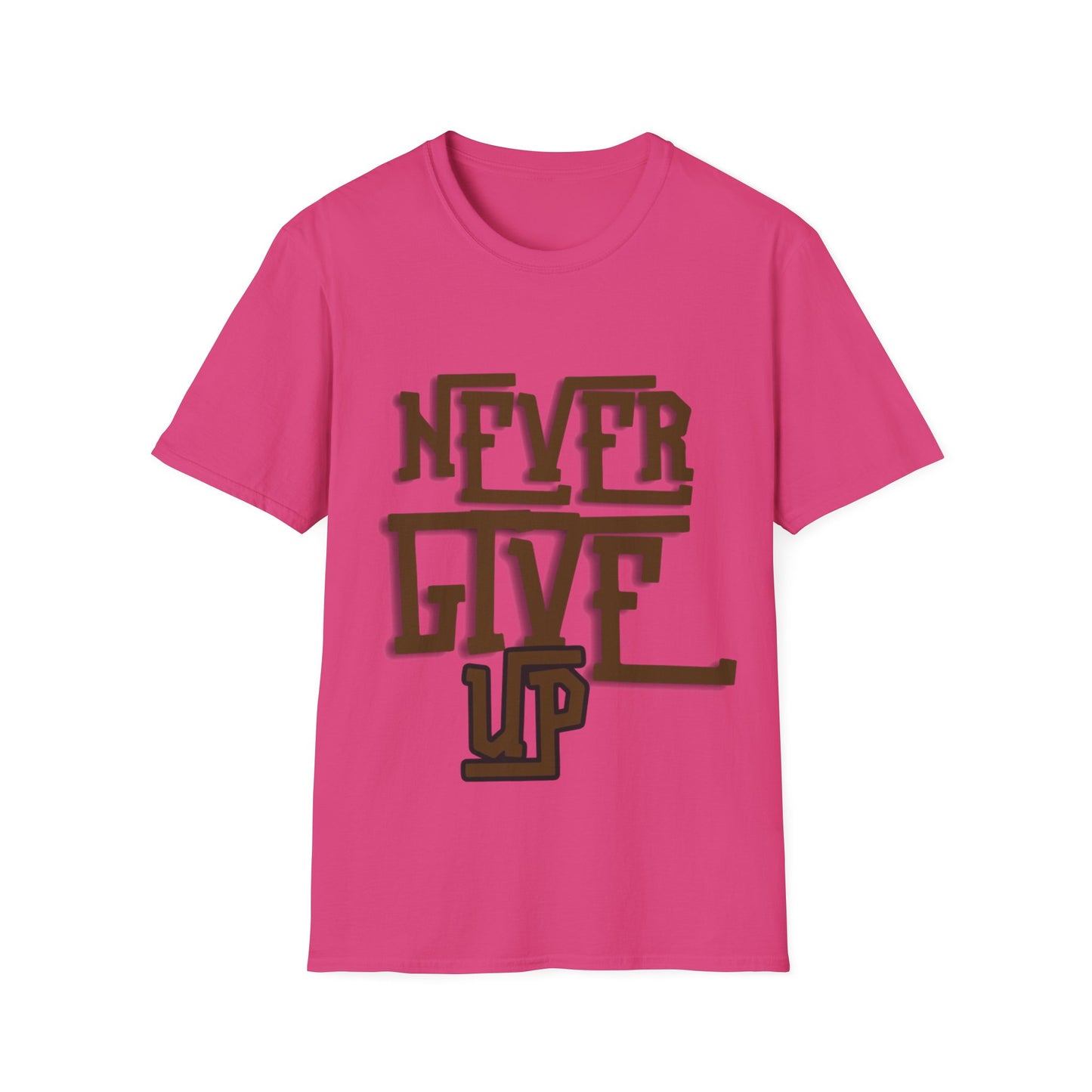 "Never Give Up" Unisex T-Shirt –BR