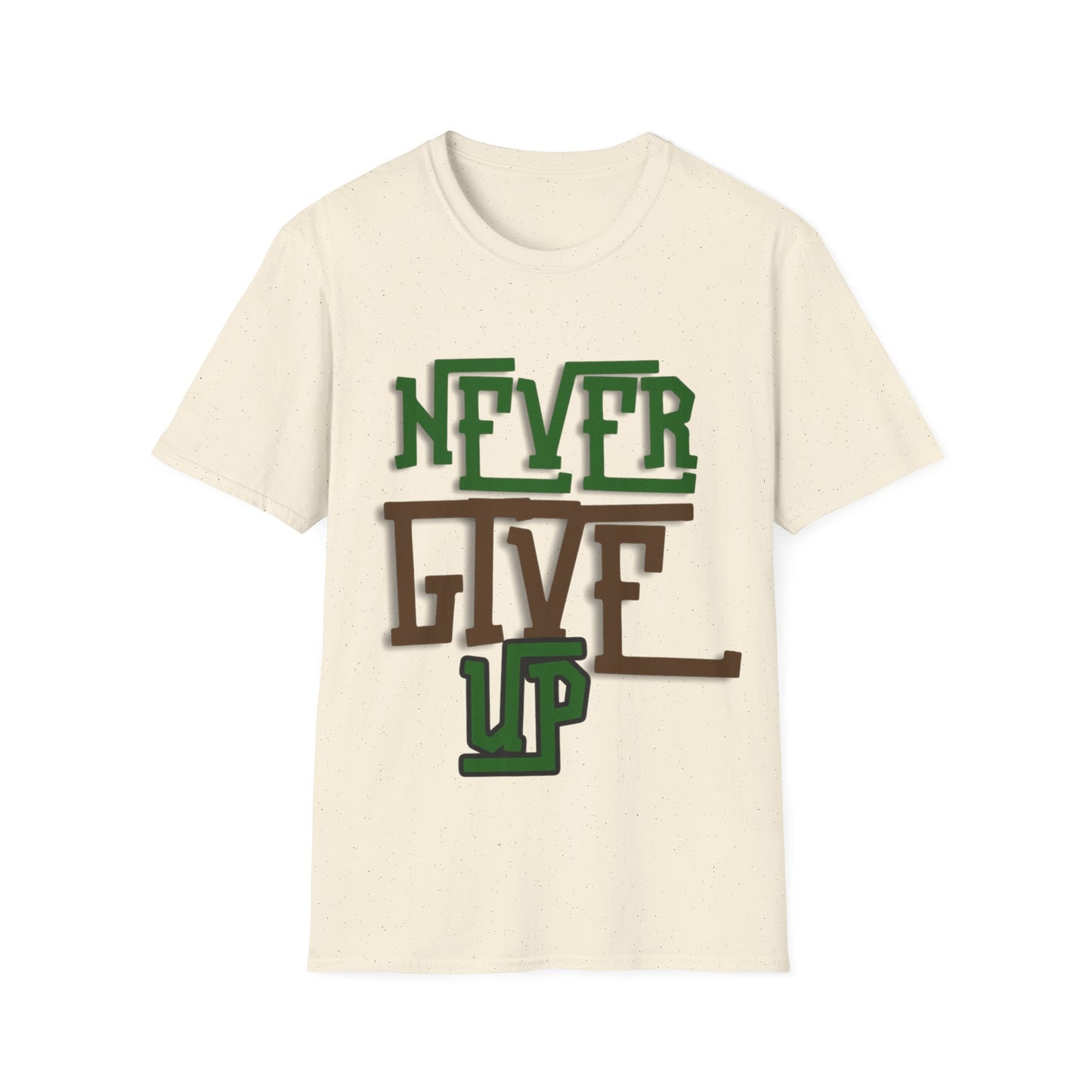 "Never Give Up" Unisex T-Shirt – R