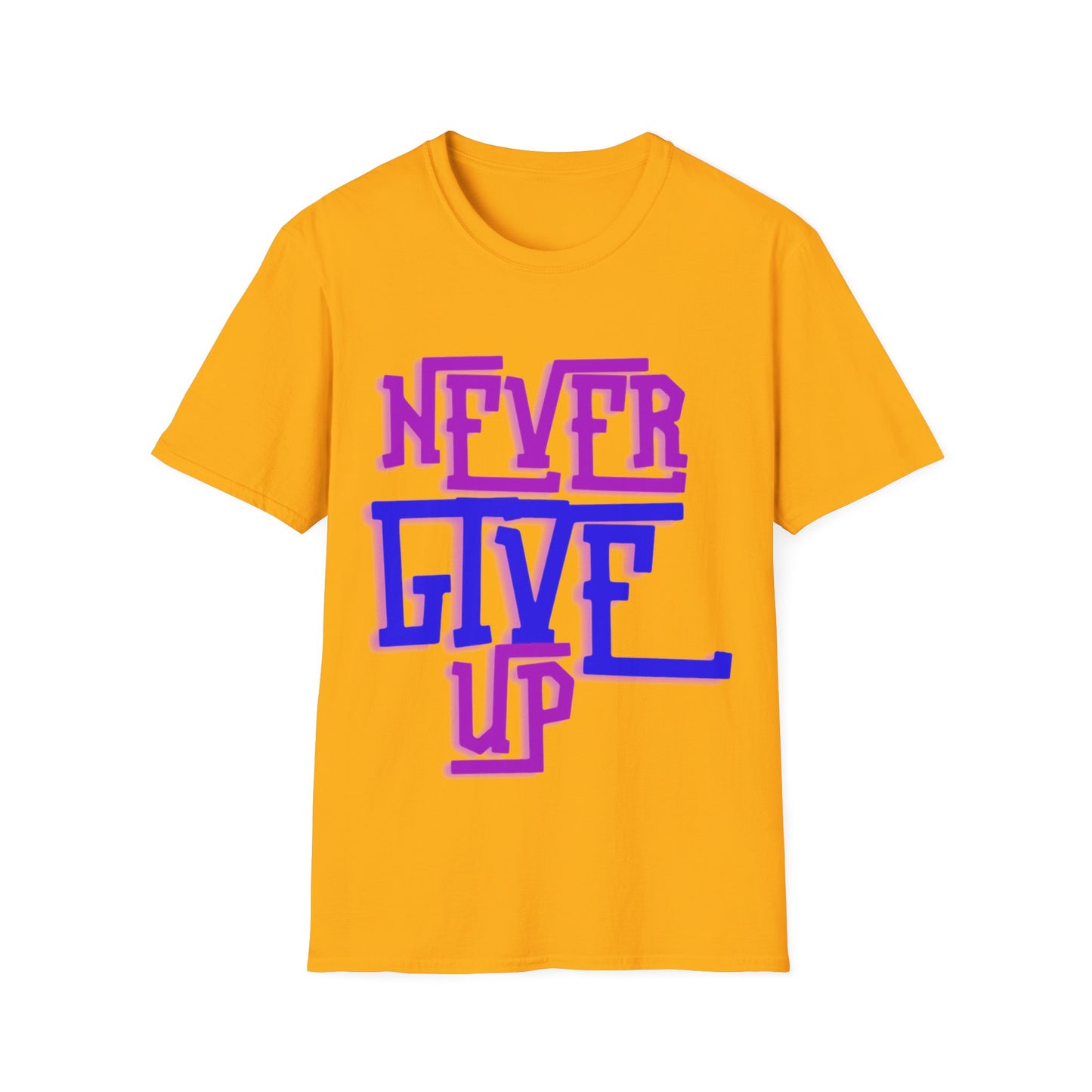 "Never Give Up" Unisex T-Shirt –PB