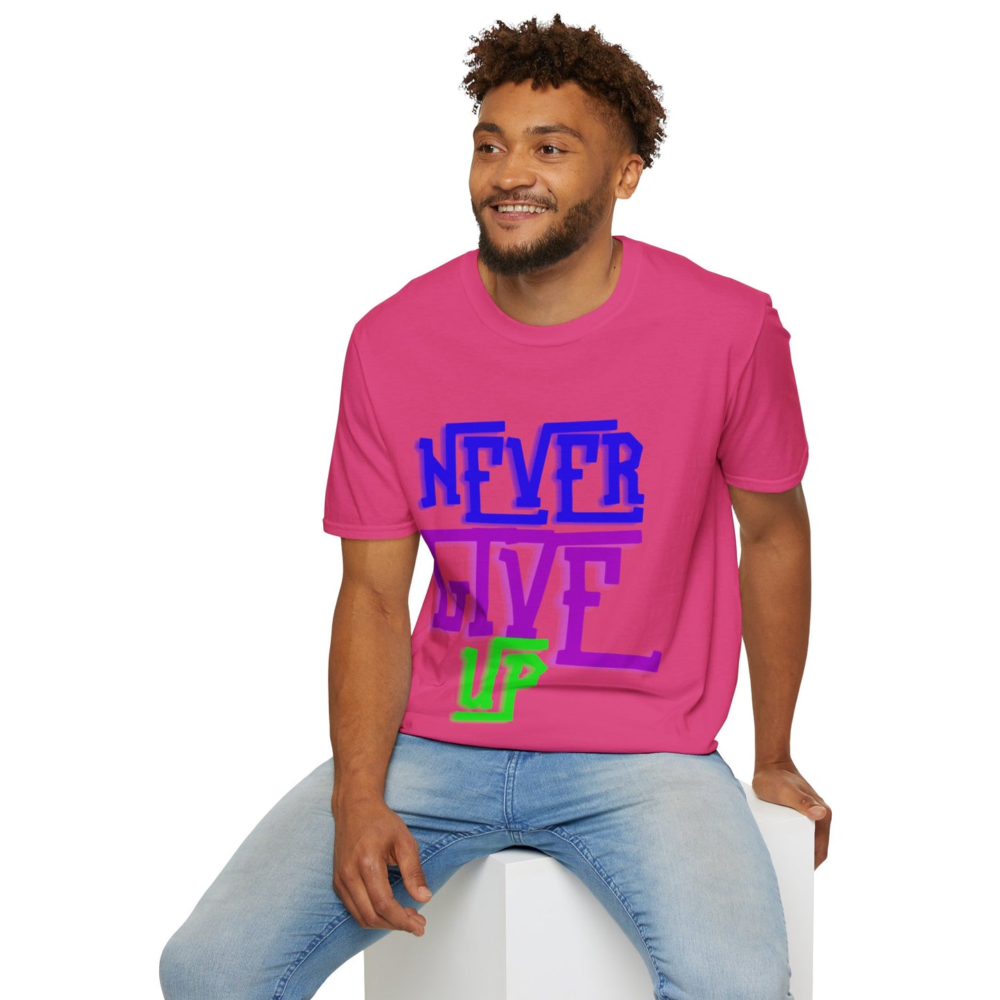 "Never Give Up" Unisex T-Shirt –PGB