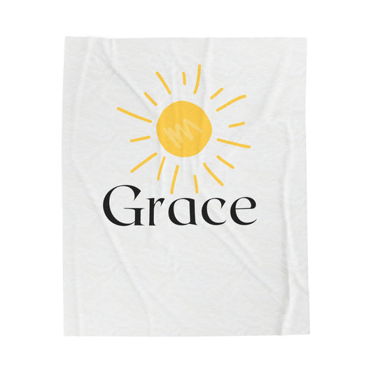 GRACE Plush Blanket