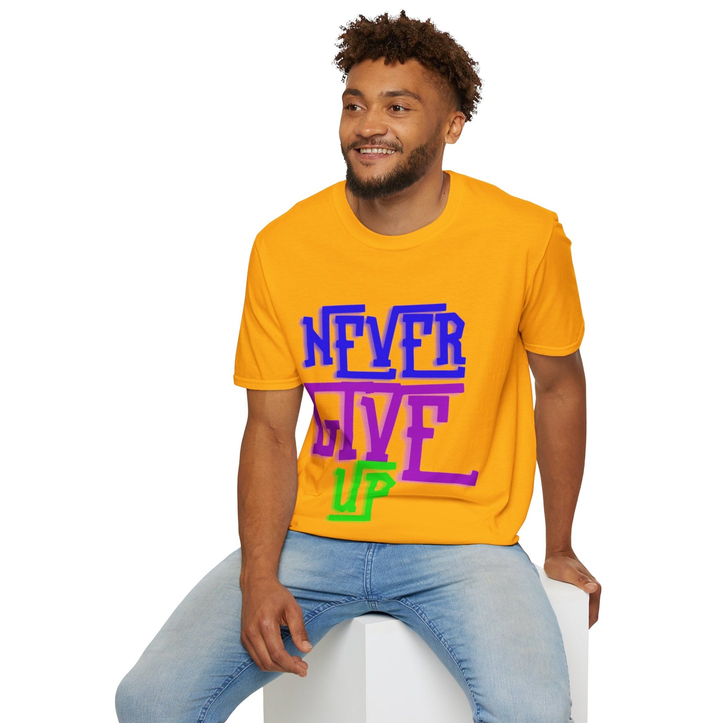 "Never Give Up" Unisex T-Shirt –PGB