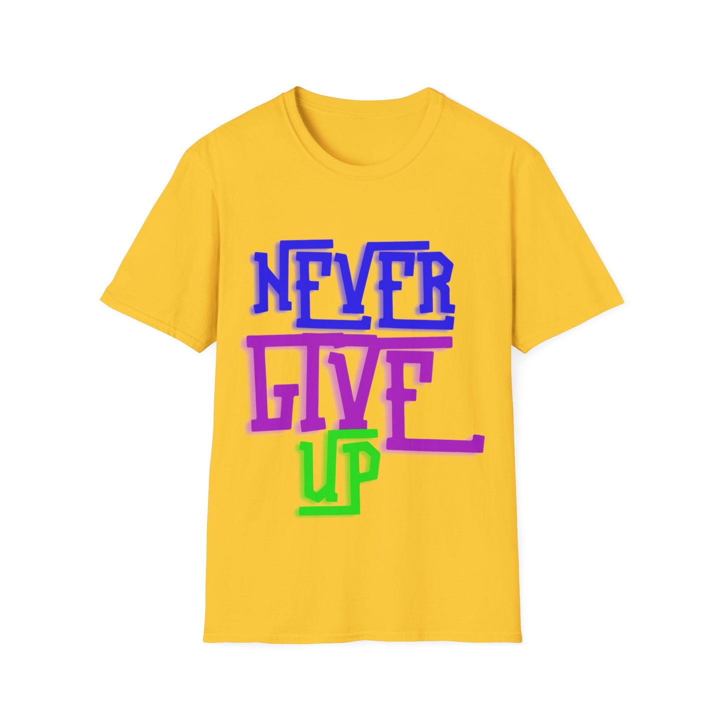 "Never Give Up" Unisex T-Shirt –PGB