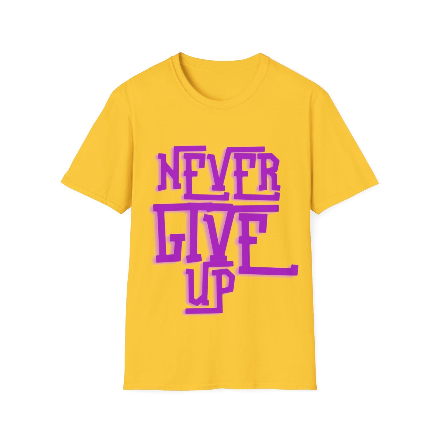 "Never Give Up" Unisex T-Shirt –P