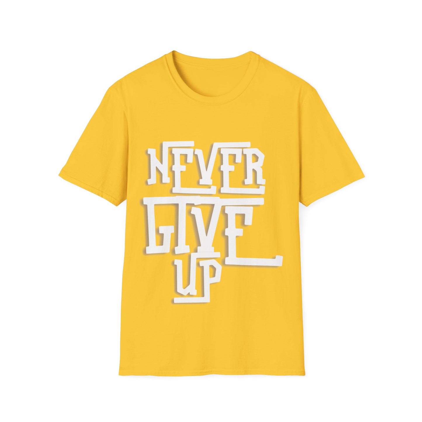 "Never Give Up" Unisex T-Shirt – W