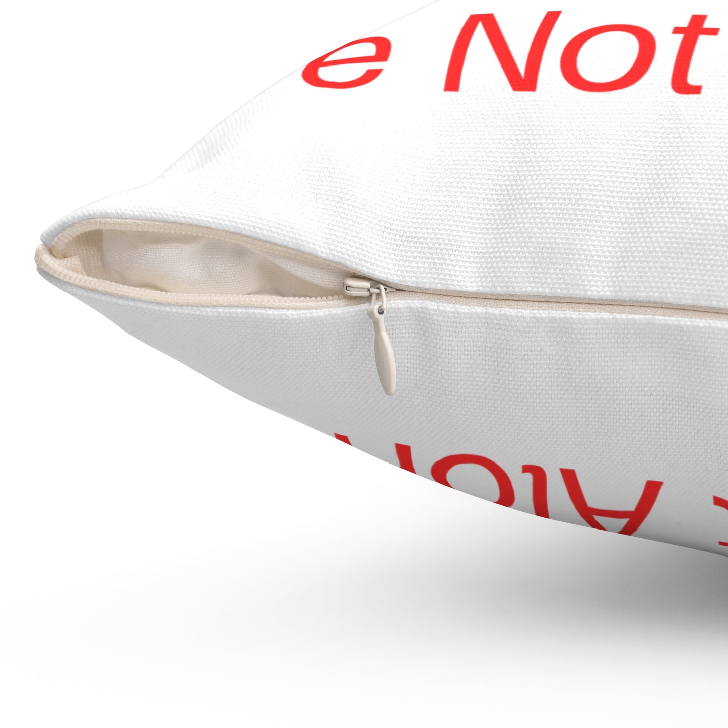 Not Alone Square Pillow