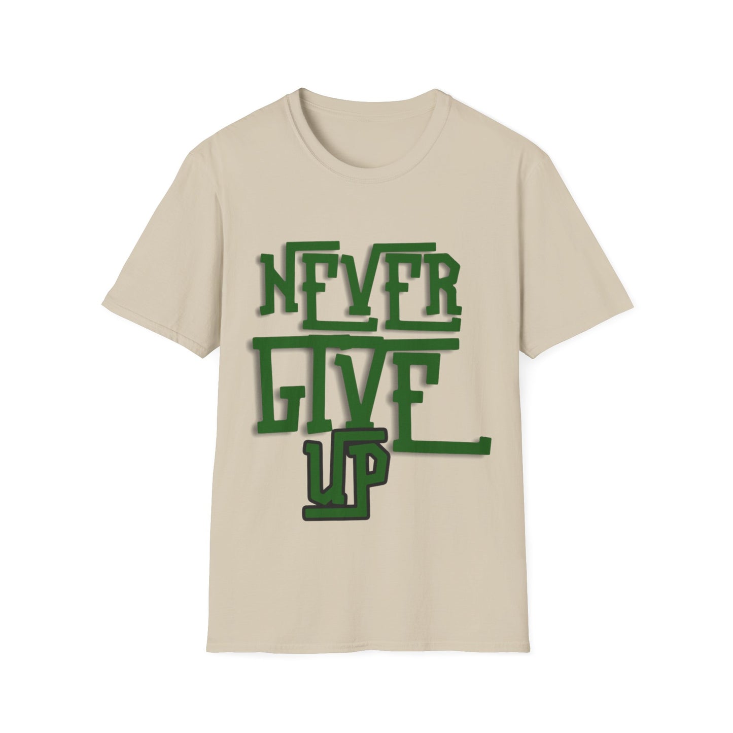 "Never Give Up" Unisex T-Shirt  W