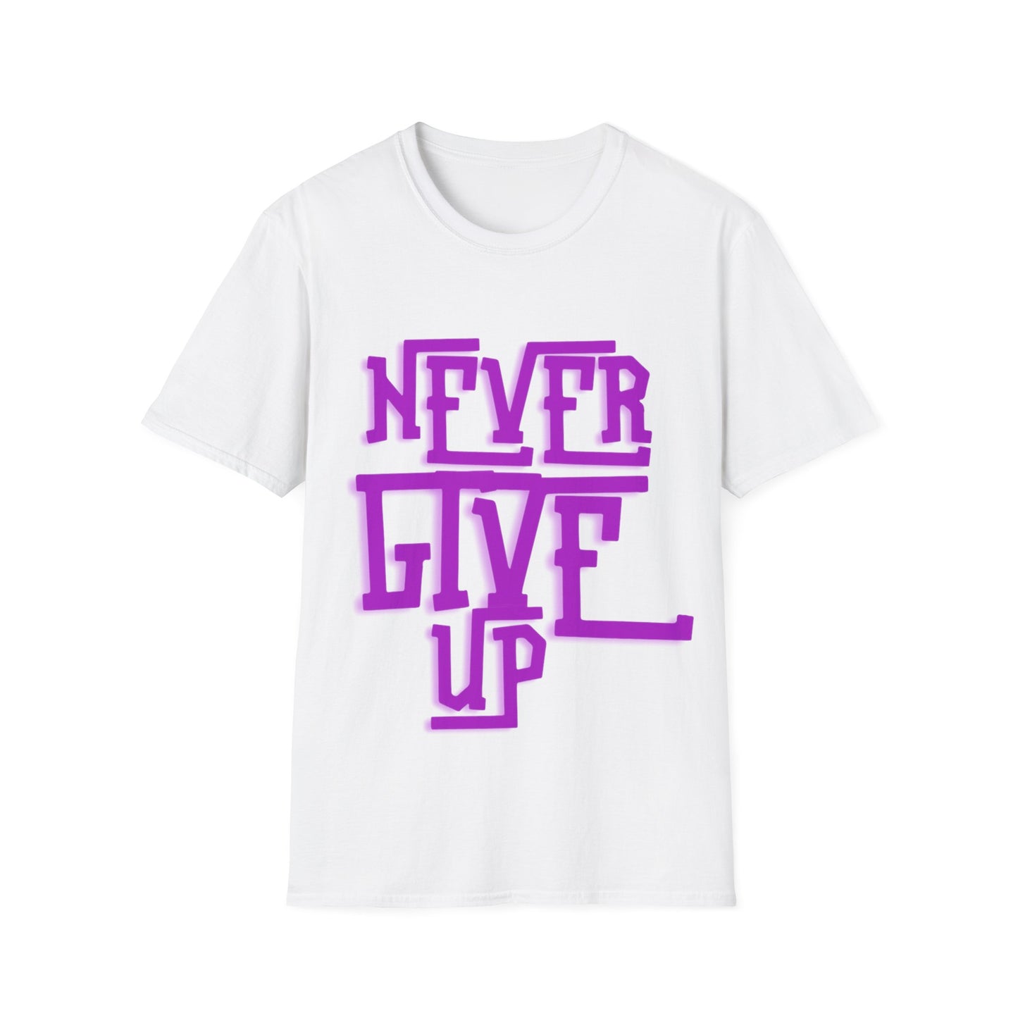 "Never Give Up" Unisex T-Shirt –P