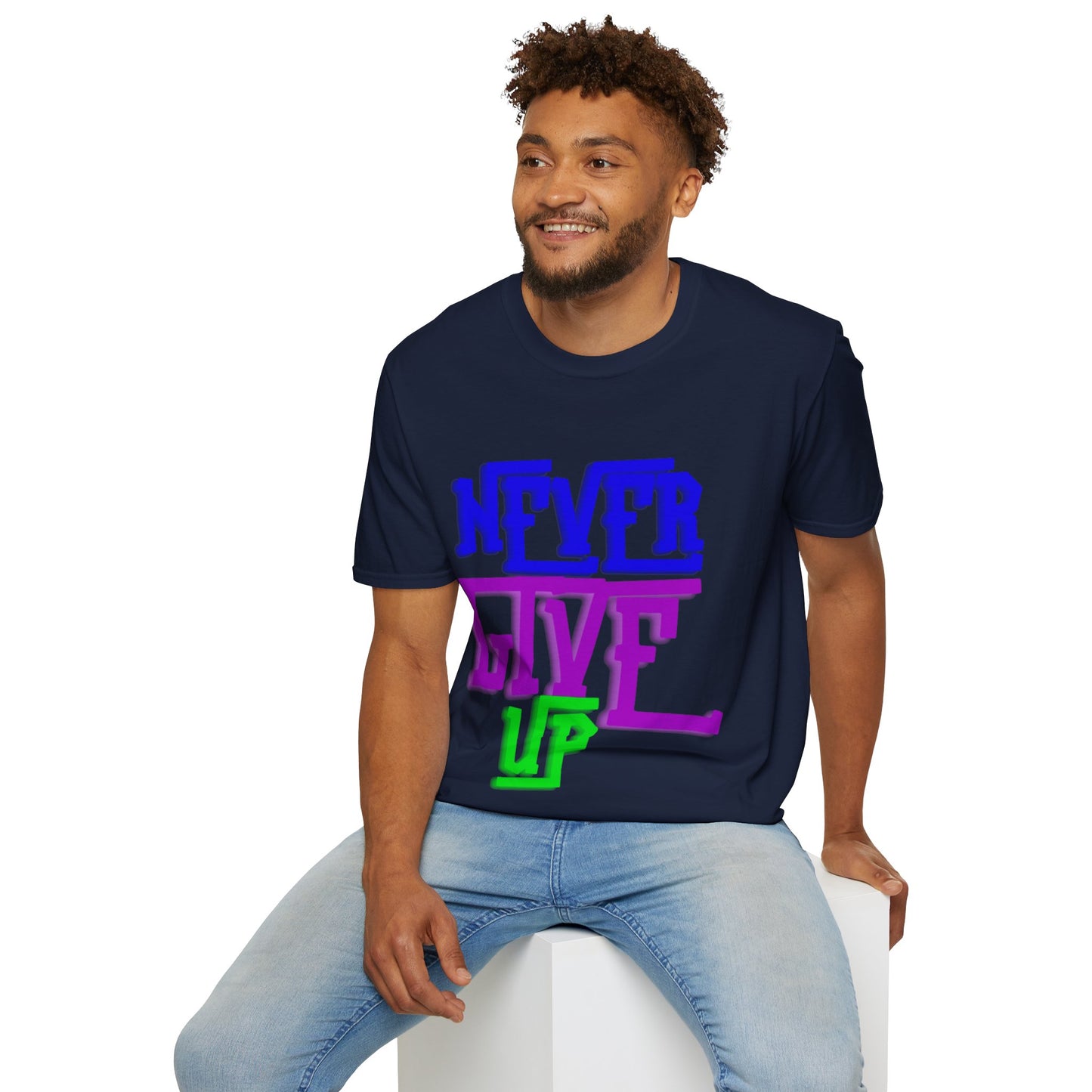 "Never Give Up" Unisex T-Shirt –PGB