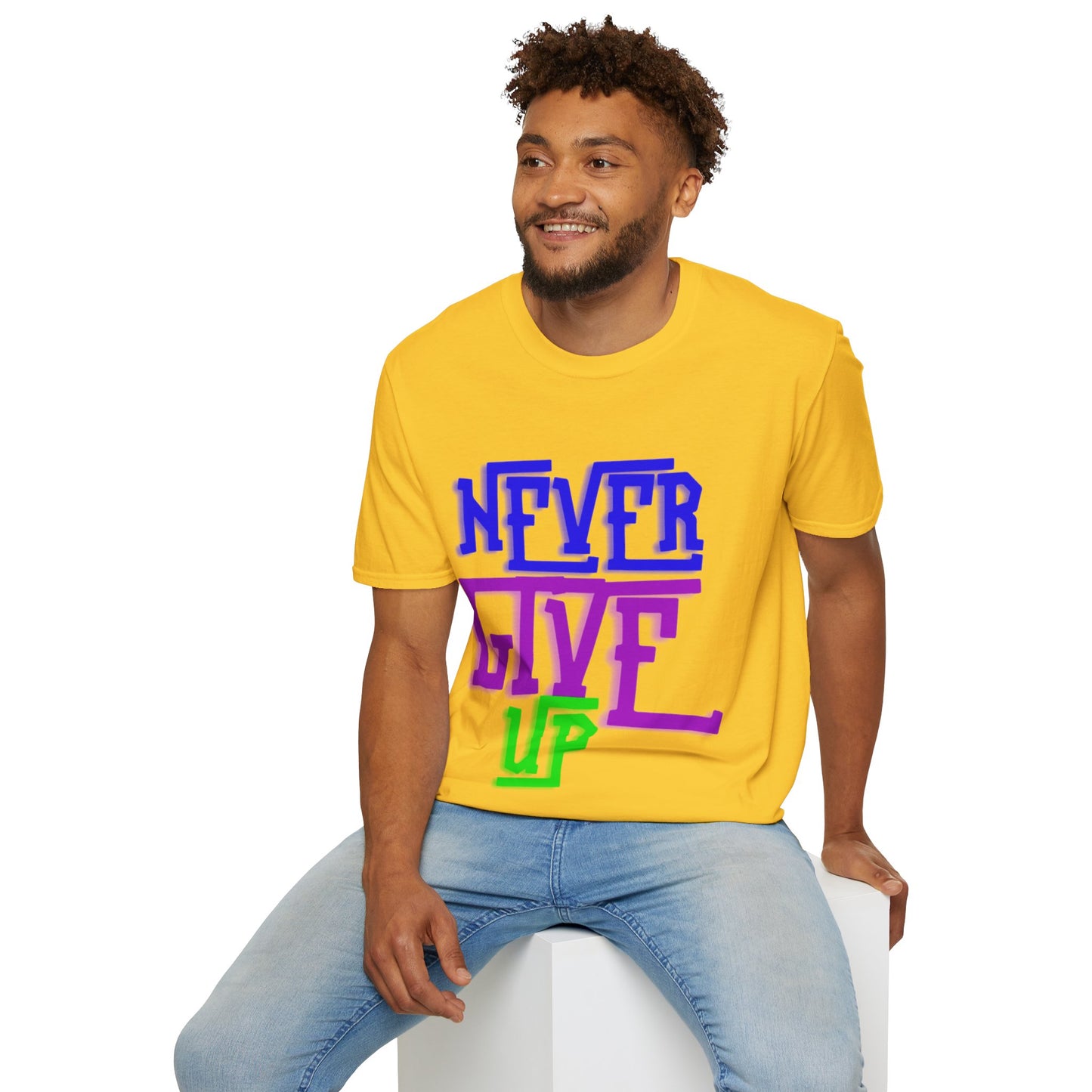 "Never Give Up" Unisex T-Shirt –PGB