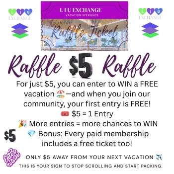 $5 Raffle to Xperience Travel